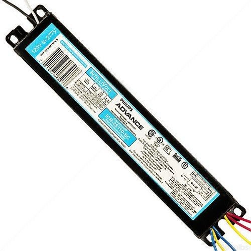 Advance Centium® ICN2S110SC35I Electronic Fluorescent Ballast, T12/HO Lamp, 110 W Lamp, 120 to 277 VAC, Rapid, 0.9 Ballast Factor