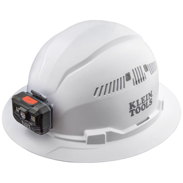 60407RLKlein® 60407RL Adjustable Vented Type 1 Hard Hat, SZ 6.5 Fits Mini Hat, SZ 8 Fits Max Hat, ABS/Polycarbonate, 4-Point Suspension, ANSI Electrical Class Rating: Class C, ANSI Impact Rating: ANSI Z89.1-2014, Ratchet Knob Adjustment