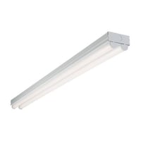 Metalux® 4ST2L4040R Linear Striplight, (1) LED Lamp, 120/277 VAC, White Powder Coated Housing