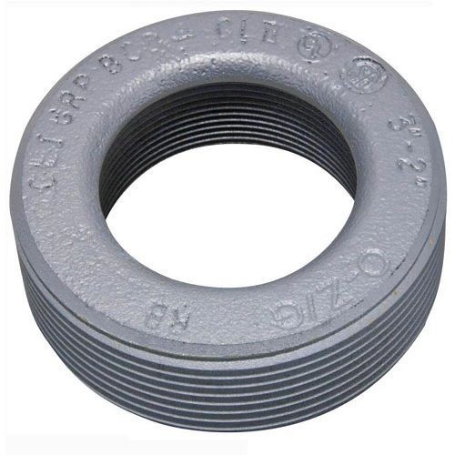 Appleton® RB400-300 Reducing Bushing, 4 x 3 in Trade, Steel, Zinc Electroplated