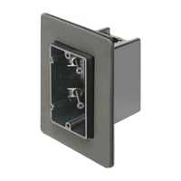 F101FArlington ONE-BOX™ F101F Non-Conductive Versatile Vapor Box With (2) Captive Screws, Plastic, 22 cu-in Capacity, 1 Gang, 5.99 in L x 4.5 in W x 3.51 in H