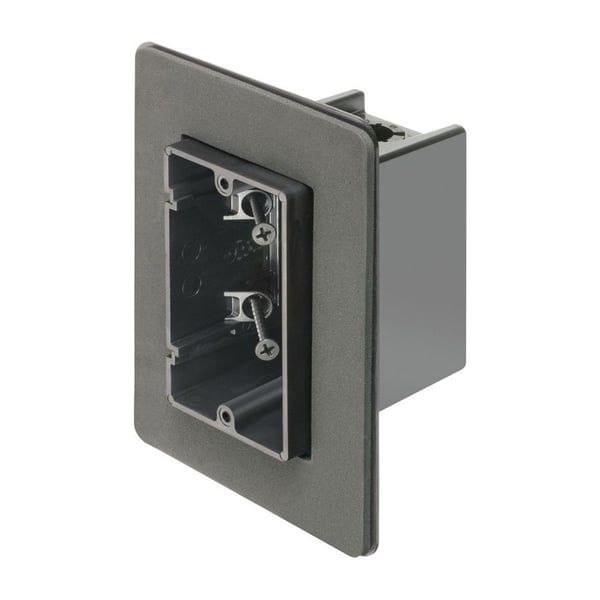 F101FArlington ONE-BOX™ F101F Non-Conductive Versatile Vapor Box With (2) Captive Screws, Plastic, 22 cu-in Capacity, 1 Gang, 5.99 in L x 4.5 in W x 3.51 in H