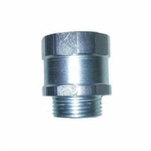 FLX75BAMERICAN FITTINGS FLX100B SPECflex™ Conduit Connector With Insulated Throat, 1 in Trade, For Use With Flexible Metal Conduits, Steel, Zinc Electroplated