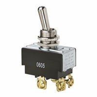 IDEAL® 774005 Heavy Duty Toggle Switch, 125/227 VAC, 20/10 A, 1-1/2 hp Power Rating, DPST ON-OFF Contact