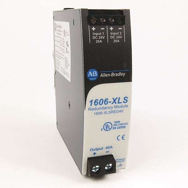1606-XLSRED40Allen-Bradley 1606-XLSRED40 1606-XLSRED40: Redundancy Module, Input Voltage 24-28V DC, Output 40 A
