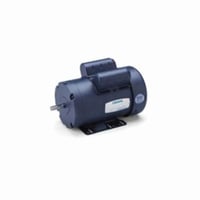 120026LEESON® 120026.00 Type KF Continuous Duty AC Motor, Totally Enclosed Fan Cooled Enclosure, 1-1/2 hp, 115/208 to 230 VAC, 60 Hz, 140 Frame, 1740 rpm Speed, Rigid Mount