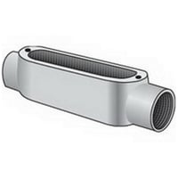 Data-Spec SheetO-Z/Gedney C75A Type-C Conduit Outlet Body, 3/4 in Hub, 7.1 cu-in Capacity, Sand Cast Copper Free Aluminum, Aluminum Enamel/Epoxy Powder Coated