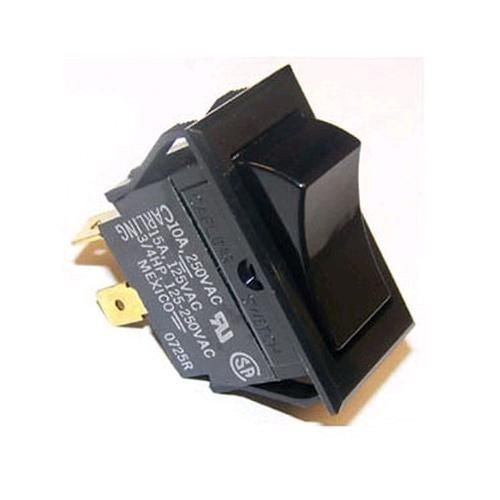 SELECTA® SS1104-A-125-BG Rocker Switch, 15 A, 125 VAC, DPST Contact, 2 Poles