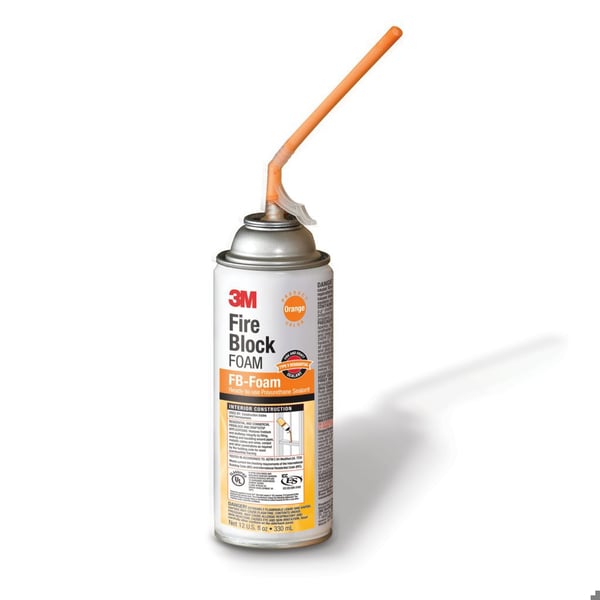 Data-Spec-Sheet3M, Fire Blocking Foam, Orange, 12 oz, Aerosol Can, Class 1