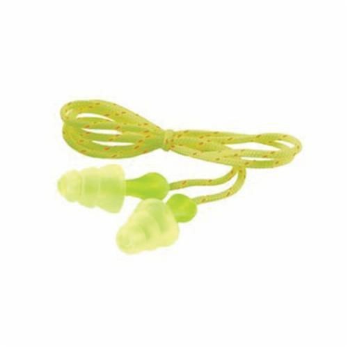 P30013M™ Tri-Flange™ P3001 Corded Reusable Ear Plug, Multi-Flange, 26 dB, Clear Plug