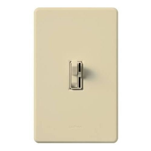 AY-103P-IVAriadni® AY-103P-IV 3-Way Traditional Style Dimmer Switch, 120 VAC, 1 Poles, Side Slide On/Off Operation, Ivory