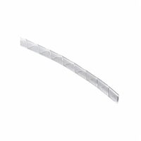 SRPE-375-9-CCatamount® SRPE-375-9-C Reverse Cut Spiral Wrap, 3/8 in OD Dia x 100 ft L x 0.052 in THK, Polyethylene, Natural