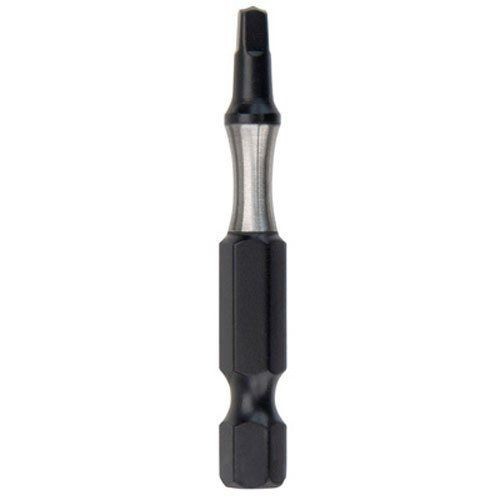 Milwaukee® SHOCKWAVE™ Impact Duty™ 48-32-4472 Impact Power Bit, #2 Square Recessed Point, 2 in OAL, 1/4 in, Alloy Steel