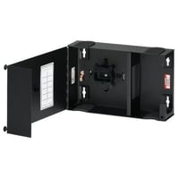 Leviton® OPT-X® 5W310-N SDX Empty Medium Size Enclosure With Solid Metal Door, 14 in W x 5-1/4 in D, 16 ga Steel/Ensolite/Plastic