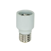 90-1801SATCO® 90-1801 Socket Extender, 1500 W, 4 KV, 600 VAC, E39 Mogul to E39 Mogul, Porcelain