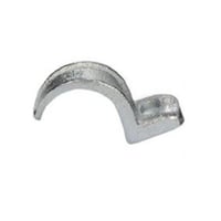 O-Z/Gedney 14-100G 1-Hole Type 14-G Pipe Strap, 1 in, For Use With IMC/Rigid Conduit, Malleable Iron, Hot Dip Galvanized