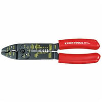 1001Klein® 1001 Multi-Tool Electrician's Wire Stripper/Cutter, 22 to 8 AWG Stranded, 26 to 10 AWG Cable/Wire, 7 to 8 mm Shearing