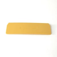 Allen-Bradley 1492-EBL4Q-Y End Barrier, For Spring Clamp Type TB, 2 x 34.85 x 105mm (0.08 x 1.37 x 4.13 in), Yellow, for Use With 1492-L4Q, LG4Q