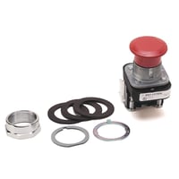 800T-FXT6A5Allen-Bradley, 800T-FXT6A5, 30.5mm Type 4/13 2 Pos. PB-Non-Illum., Push-Pull / Twist to Release, Red, 2 NCLB