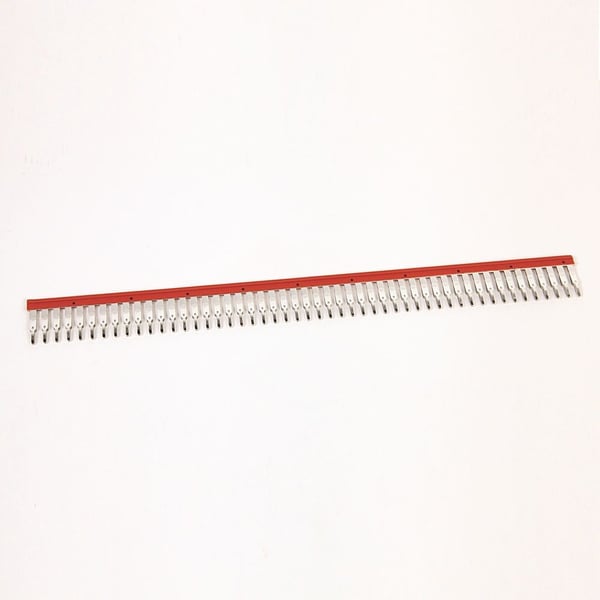 Allen-Bradley 1492-CJLJ5-50 Center Jumper, Plug-In Type, 5 mm Center to Center, 50 Pole, Yellow, for Use With 1492-LM3, LC3, LDC3, LDAG3, LDG3P, JKD3α, J3Pα, J3, J3TW