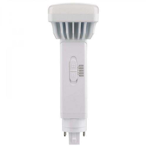 S21410SATCO® S21410 LED PL 4-Pin Lamp, 9 W, 120 to 277 V, Selectable, G24q Base, 82 CRI