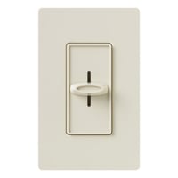 Skylark® SFSQ-F-LA 1-Pole Fan Control Switch, 120 VAC, 1.5 A, 3-Speed/Quiet Operational Mode, Light Almond