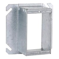 Hubbell Raco 787 Flat 4-Inch Square Mud-Ring For Single Device – Wall Mount Switches & Receptacles