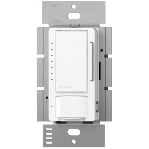 MSCL-OP153M-WHMaestro® MSCL-OP153M-WH 3-Way Multi-Location Dimmer Switch With Occupancy/Vacancy Sensor, 120 VAC, 1 Poles, On/Off Operation, White