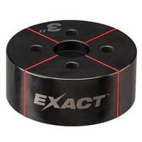 Milwaukee® EXACT™ 49-16-2674 Knockout Die, 3 in Conduit/Pipe, Steel, 10 ga Mild Steel/12 ga Stainless Steel