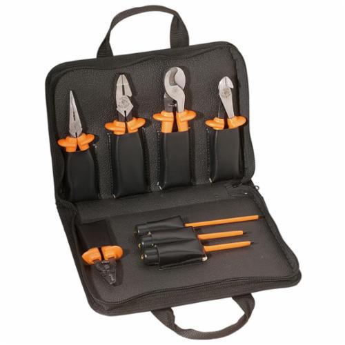 33526Klein® 33526 Dual Insulated Basic Tool Kit, 8 Pieces, High Dielectric Plastic