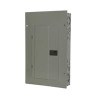 EATON BRP24L125G 1-Phase Insulated/Bondable Split Main Lug Neutral Load Center, 120/240 VAC, 125 A, 1 Poles, 10 kA Interrupt