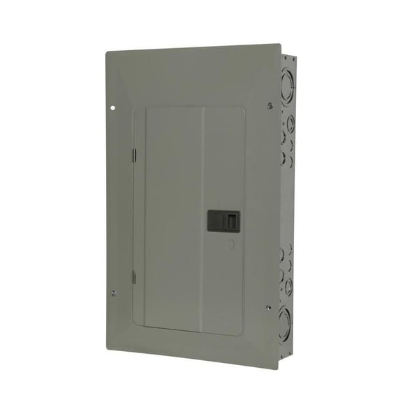 EATON BRP24L125G 1-Phase Insulated/Bondable Split Main Lug Neutral Load Center, 120/240 VAC, 125 A, 1 Poles, 10 kA Interrupt
