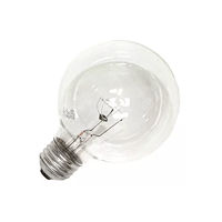 40G25/RP-120V/14283Sylvania 40G25/RP-120V/14283 Decorative Incandescent Lamp, 40 W, Medium Incandescent Lamp, G25 Shape, 300 Lumens