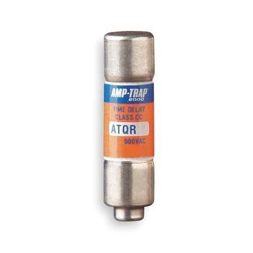 Mersen Amp-Trap® 2000 SmartSpot® ATQR2-1/2 Current Limiting Low Voltage North American Time Delay Power Fuse, 2.5 A, 600 VAC, 200 kA Interrupt, CC Class, Cylindrical Body