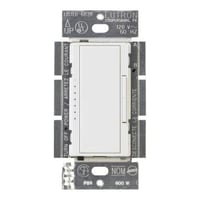 Maestro® MRF2-10D-120WH 1-Pole Wireless Dimmer, Tap On/Off Operation Mode, 120 VAC, Incandescent/Halogen/MLV Lamp