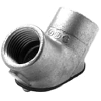 Data-Spec SheetBridgeport® 82-DC Pull Elbow, 3/4 in Trade, 90 deg, Die Cast Zinc, Ball Burnished/Mirror Smooth