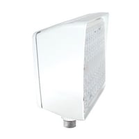 RAB PIP20W/D10 Standard Floodlight, LED Lamp, 20 W Fixture, 120 to 277 VAC, White Housing