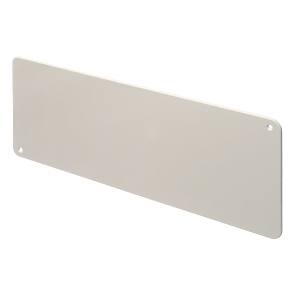 TVB613CArlington FN101FX TV Box Cover, 7 in L x 17 in W x 0.127 in D, Blank Cover, Plastic