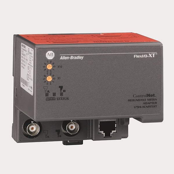 1794-ACNR15XTAllen-Bradley, 1794 Flex, Flex Ex, Flex XT I/O System, ControlNet FLEX I/O-XT Adapter Module