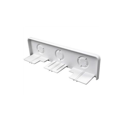 Wiremold® 5510 5400 Blank End Cap, For Use With 5000 Series Raceway, PVC, Ivory