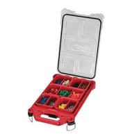 48-22-8436Milwaukee® PACKOUT™ 48-22-8436 Compact Low Profile Tool Organizer, 2.52 in H x 9.76 in W x 16.38 in D, Polymer, Red