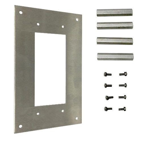 XMFMKITSiemens XMFMKIT Flush Mount Kit, For Use With Surge Protection Device, 1-Phase, -40 to 140 deg F Operating Temperature, Surface Mount, Wired Connection