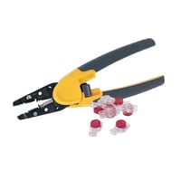 IDEAL® IDC Kinetic™ 33-719 Super Wire Stripper/Crimper Kit, Steel