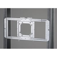 TB45PKnVent CADDY TB45PK Snap-On Box Mounting Plate With Far Side Support, For Use With Heavy Duty Telescoping Bracket and Metal or Wood Stud, 4 in, 4-11/16 in, 5 in Box Size, Steel