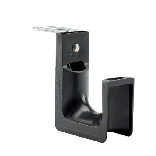 Panduit® J-Pro™ StrongHold™ JP4CMB-X20 J-Hook, 100 lb Load, Ceiling Mount, Metal/Nylon 6.6