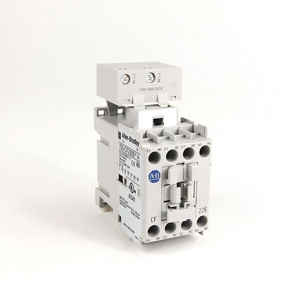 700-CF220EJAllen-Bradley, 700-CF IEC Control Relay, Screw Terminals, F, Standard Contacts, 2 N.O. / 2 N.C., 24V DC (w/Elec. Coil)