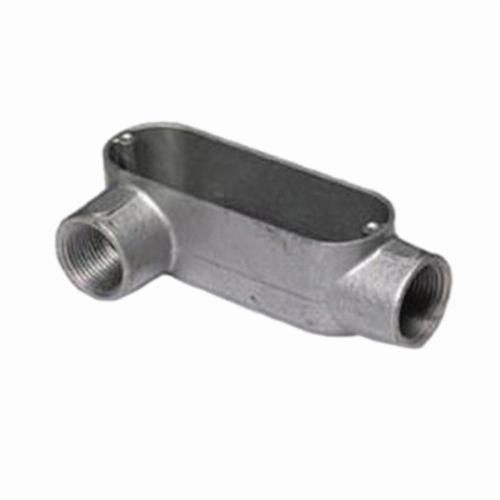 LR50AO-Z/Gedney LR150A Type LR Conduit Outlet Body, 1-1/2 in Hub, 35.8 cu-in Capacity, Die Cast Copper Free Aluminum, Aluminum Enamel/Epoxy Powder Coated