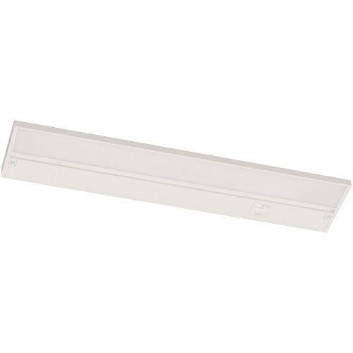 AFX Koren KNLU14WH Under Cabinet Light, LED, 14 in, 120 V, 6.7 W, 3000 K, 437 Lumens, White