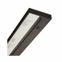 Juno® UPLED22-BL Pro Series® Under Cabinet Light, (6) LED Lamp, 8.1 W Fixture, 120 VAC, Black Housing