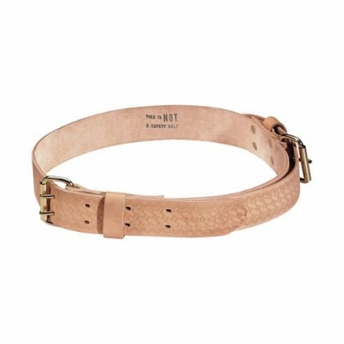 5420Klein® 5420 Heavy Duty Ironworker's Tie-Wire Belt, Size M, Leather, Beige